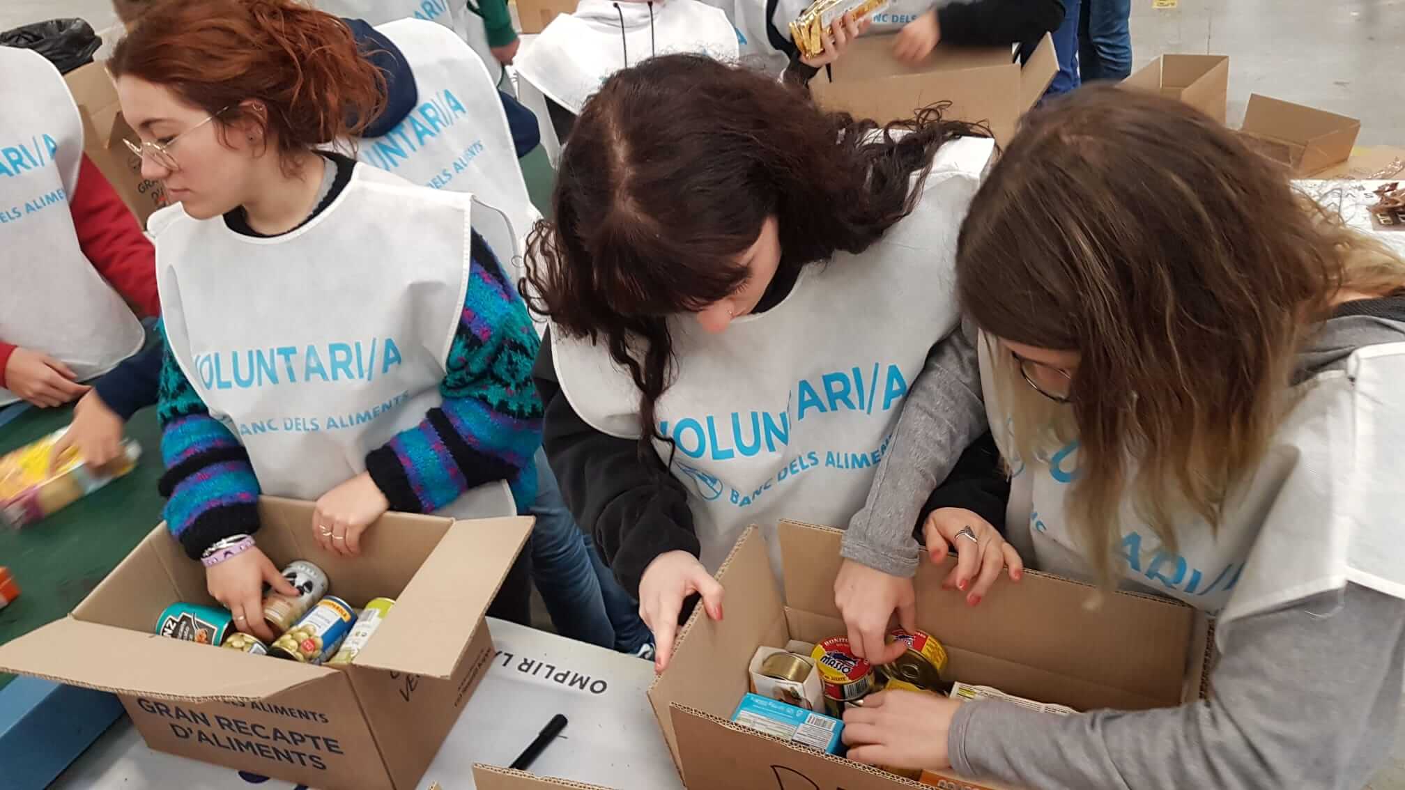 alumnos en el gran recapte