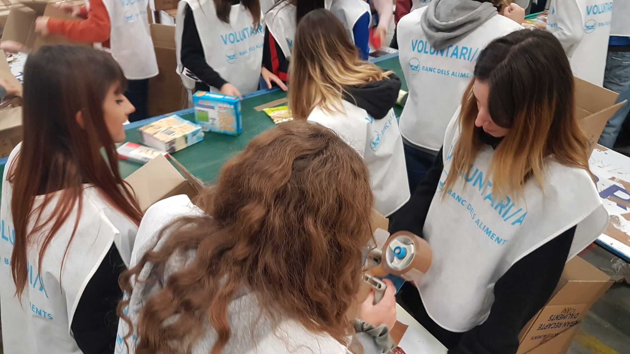 alumnos en el gran recapte